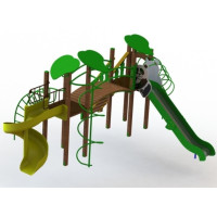 Игровой комплекс уличный Панда 